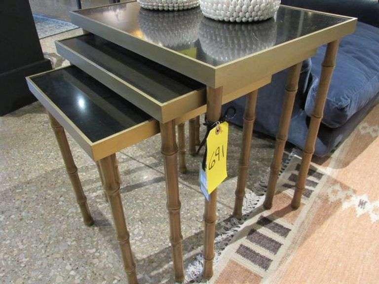 ADAM LIPPAS X OKA AVERY NESTING SIDE TABLES - Rosen Systems