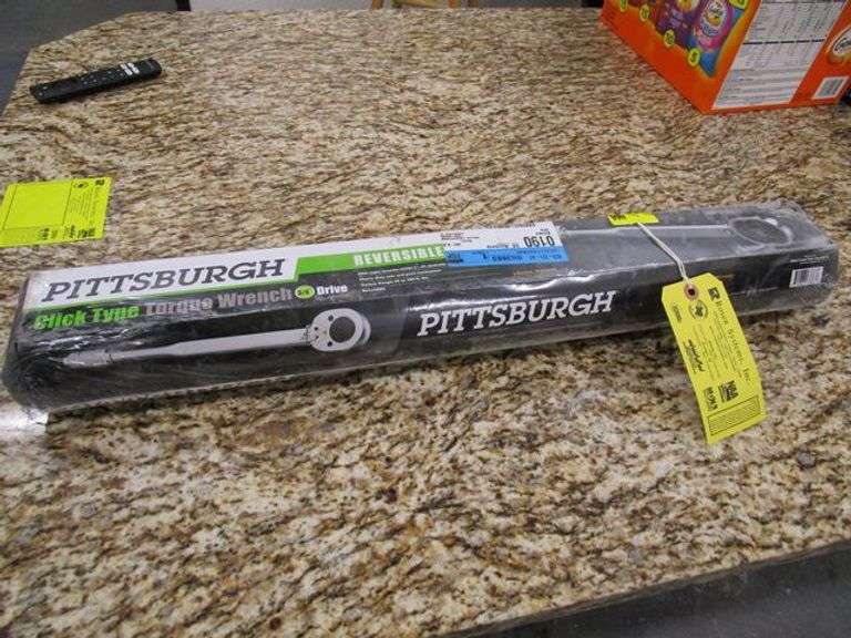 PITTSBURGH 3/4" DRIVE TORQUE WRENCH