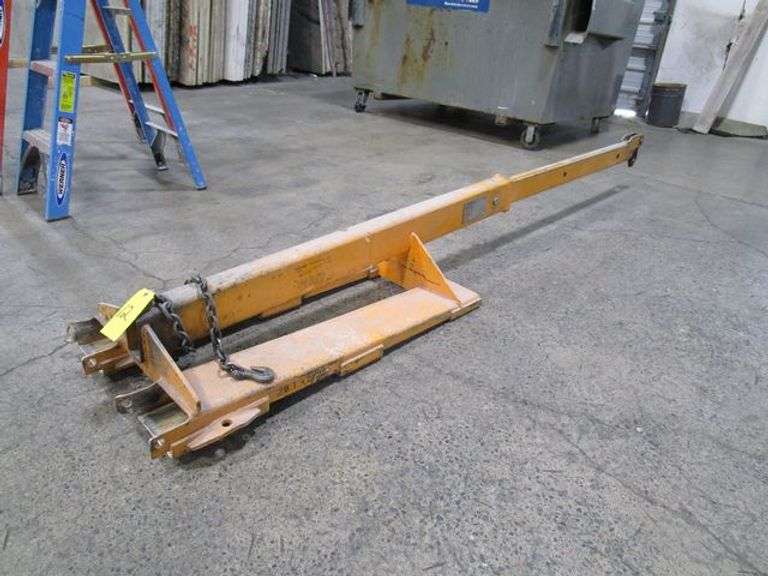 AARD WOLF FORKLIFT BOOM MDL. FB1-2720, S/N 001745