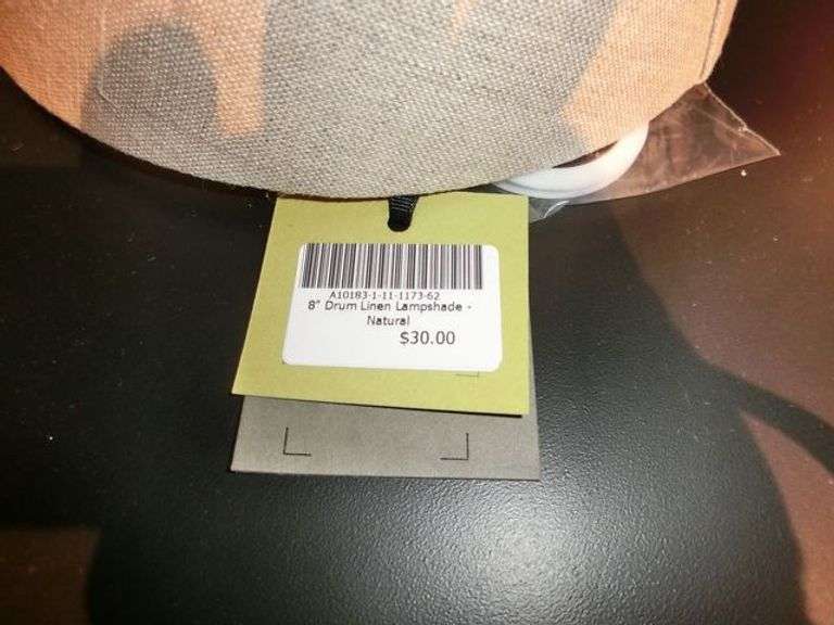 LAMP SHADES, (3)  ASSORTED, SOLD AS LOT