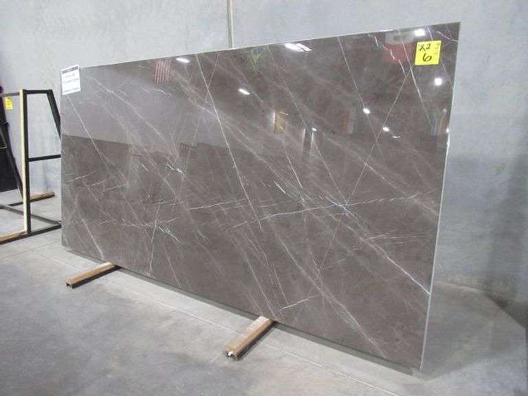 FEROX 'B' POLISHED 12mm TECHLAM SLAB 64" X 127-1/2" (sold 2x the money)