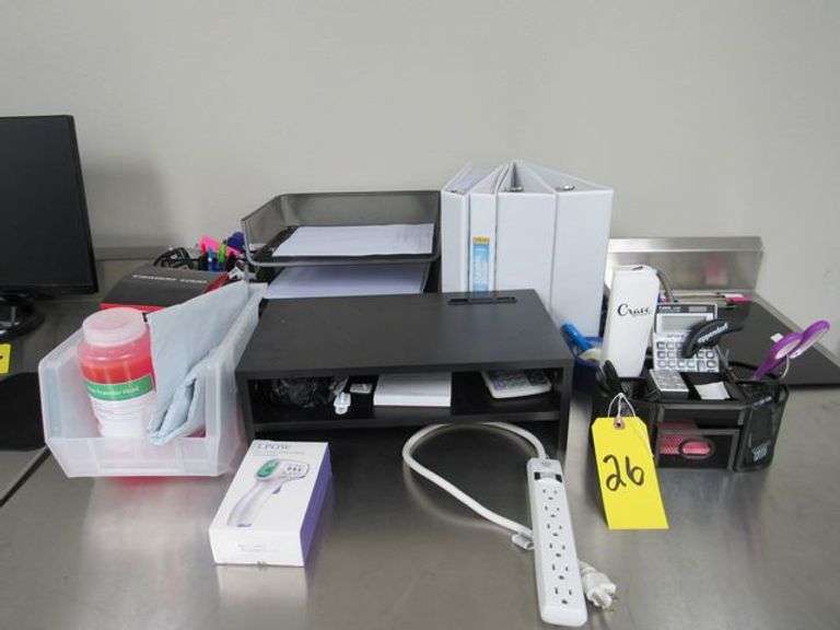 LOT, ASSORTED OFFICE SUPPLIES Rosen Systems