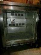 BEVERAGE-AIR REFRIGERATOR/FREEZER *DOES NOT WORK, NO DOOR* SOLD AS IS