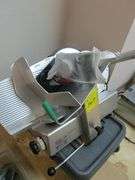 BIZERBA SLICER MDL R-22 120-VOLTS WITH ACCESSORIES AS SHOWN