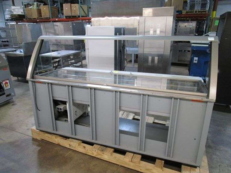 DUKE STAINLESS STEEL SANDWICH/SALAD BAR HOLDING STATION MDL. SWD700-86LEDM