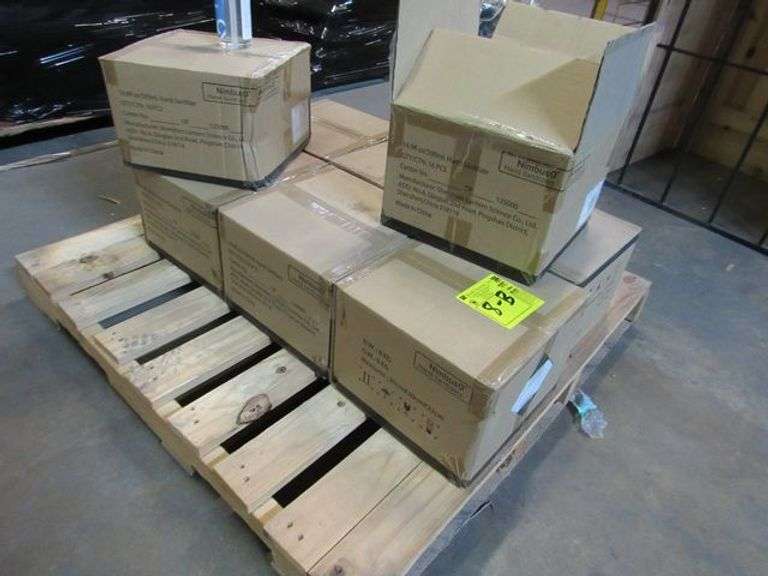 (7) COMPLETE CASE 16.9-oz BOTTLE OF NIMBUS HAND SANITIZER 16-PER CASE AND (1) PARTIAL CASE, AS SHOWN