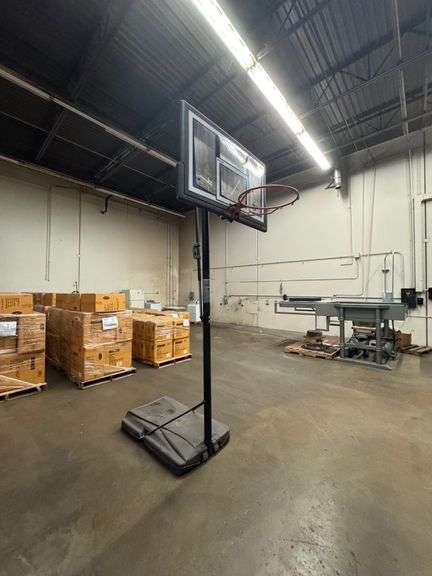 BASKETBALL GOAL, AS SHOWN