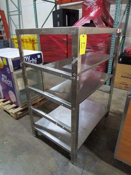 MULTIPLEX STAINLESS STEEL SUPPORT STAND MDL. 4450