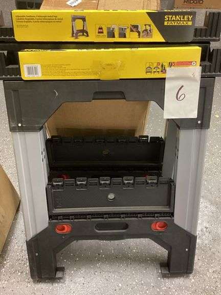 STANLEY FATMAX ADJUSTABLE SAW HORSE (SOLD 2X THE MONEY)