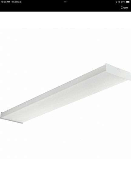 LITHONIA LIGHTING WRAP AROUND LAMP SBL4
