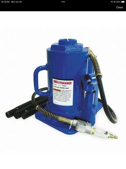 WESTWARD 30 TON BOTTLE JACK 1AVR5