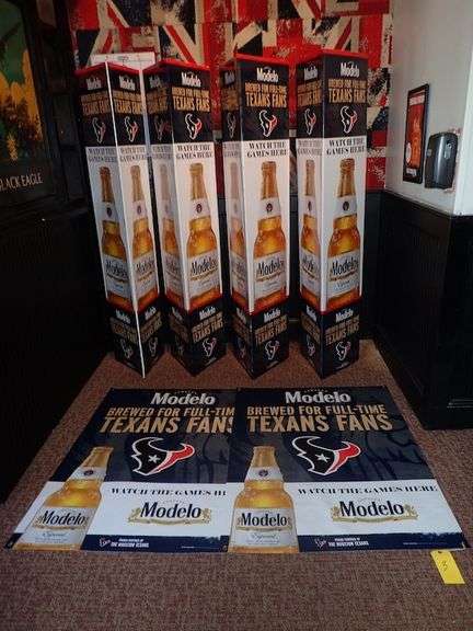 ASSORTED MODELO BEER ADVERTISING