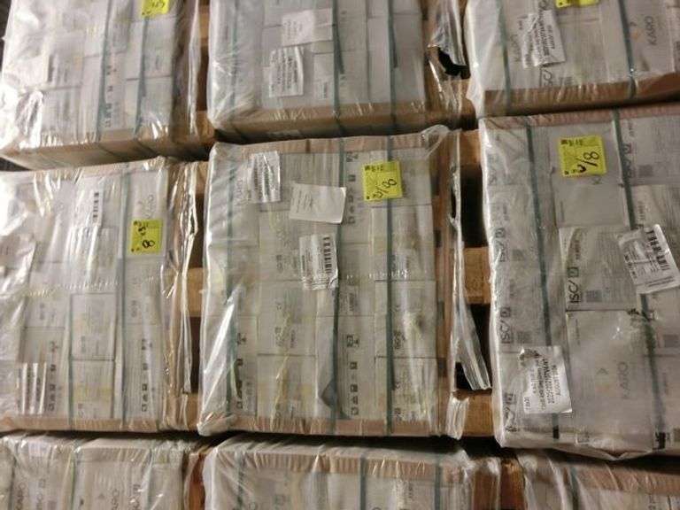 PALLET, APPROX. (40) CARTONS KAG7530G 7.5 X 30 ANTIC GREY GLOSSY WALL TILE 20231202107V4-N1 (sold 3x the money)