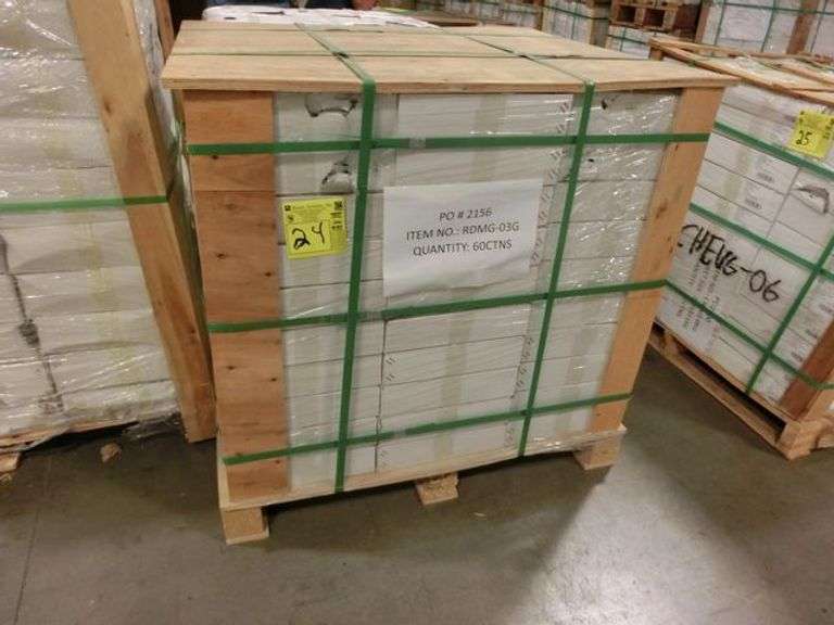 PALLET APPROX. (60) CARTONS RDMG-03G