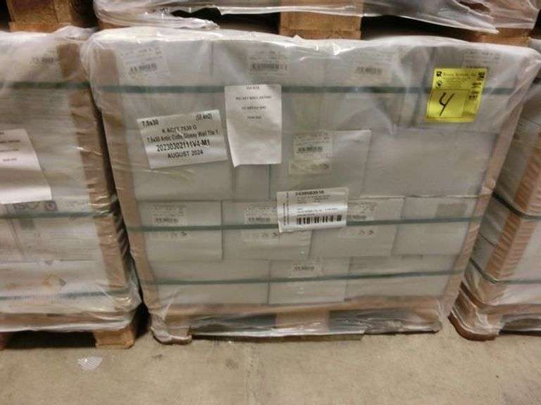 PALLET, OF APPROX. (40) CARTONS OF KACTT7530G 7.5 ANTIC COTTO GLOSSY WAL LTILE 20230302111V4-M1