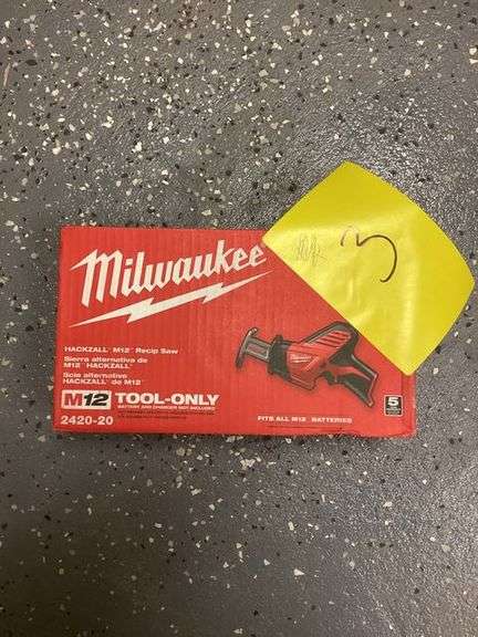 MILWAUKEE HACKZALL M12 BARE TOOL - 2420-20