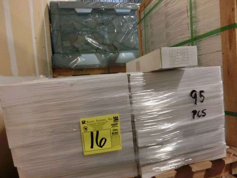 PARTIAL PALLET OF APPROX. (95) CARTONS OF HH212-4 SIZE 48CM X 298CM X 8CM 12-PIECES PER CARTON