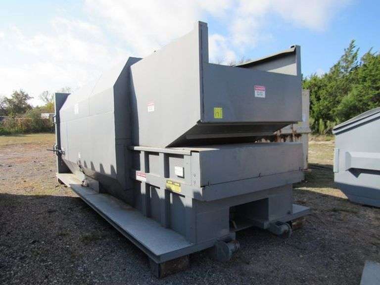 KEE SERVICE COMPACTOR MDL KSC350 S/N 937 WITH POWER UNIT APPROX. 35-YRDS