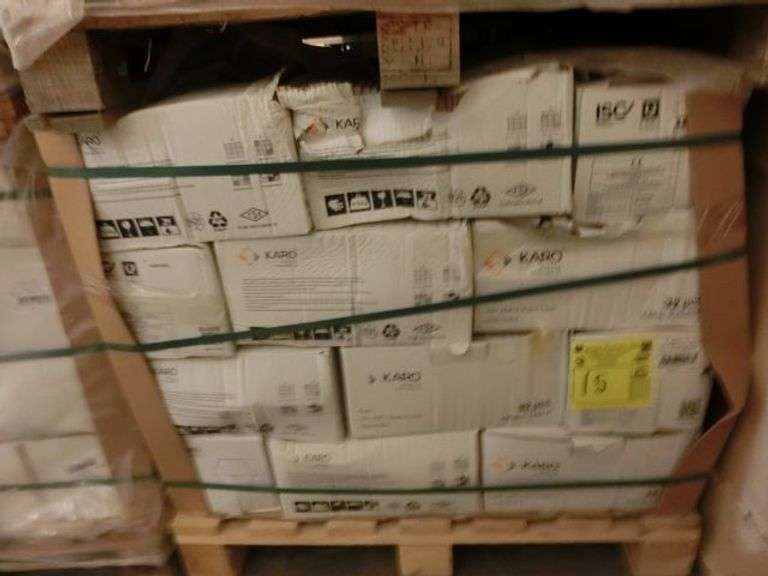 PALLET APPROX. (40) CARTONS KAHOFW 15 1.5CM X 17.5CM AMTIC HEXAGON OFF WHITE GLOSSY WALL TILE 8683327905665