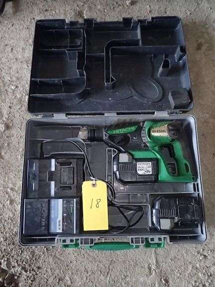 Hitachi DH25Dal Cordless Rotary Hammer Drill