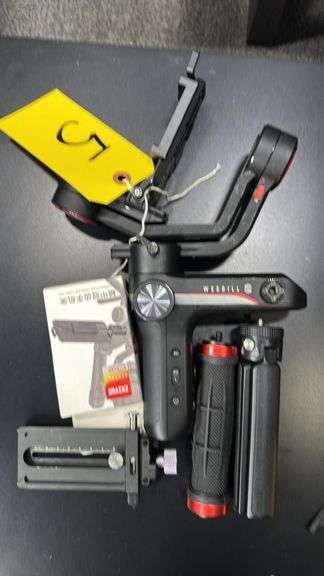 Zhiyun WEEBILL-S Camera Stabilizer, 6.6 lbs Capacity, 3-Axis Gimbal