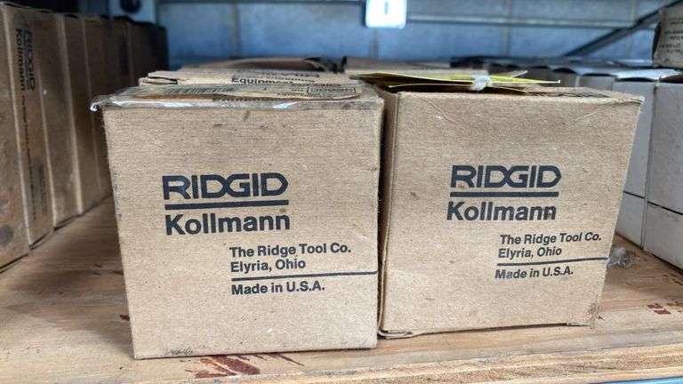 LOT, (20) Ridgid T-50-1 Sharktooth Pipe Cleaner, 3-inch Cutter, USA, Part No. 98035