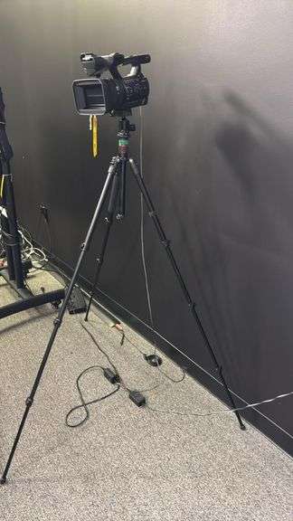 Sony PXW-Z150 4K Camcorder, ESDDI Tripod, Serial No. 2011622