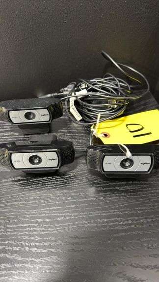 Logitech C920 HD 1080p Webcam, USB, Dual Stereo Microphones