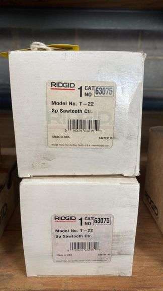 RIDGID T-22 Sp Sawtooth Cutter, Part No. 63075