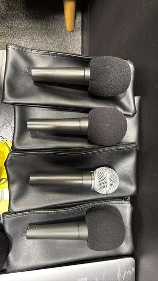 Shure SM58 Dynamic Microphone, Cardioid Polar Pattern, XLR Connector