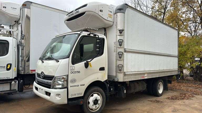 **LOT HAS BEEN REMOVED FROM AUCTION; WE APOLOGIZE FOR ANY INCONVENIENCE**Hino 195 Refrigerated Box Truck, Thermo King T-690 - VIN JHHRDM2H3HK003798