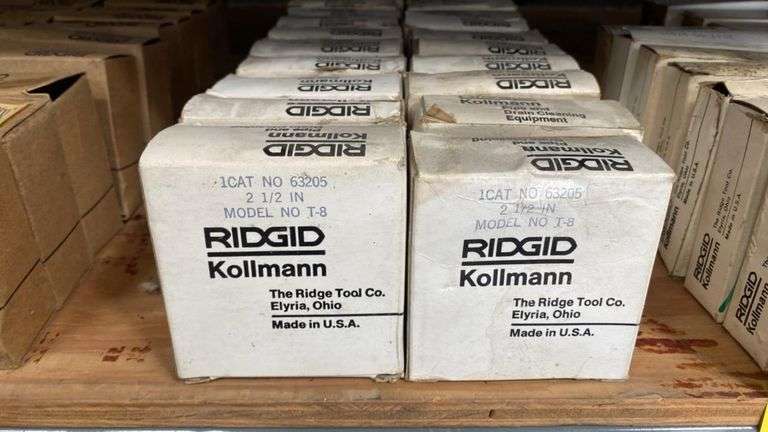 LOT, (22) RIDGID T-8 Pipe Cutter Replacement Wheel, 2.5 Inch, Made in USA