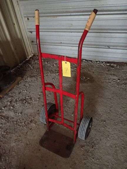 Red Hand Truck
