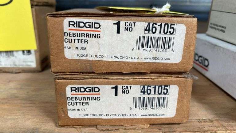 Ridgid 46105 Deburring Cutter, Made in USA, Steel Construction