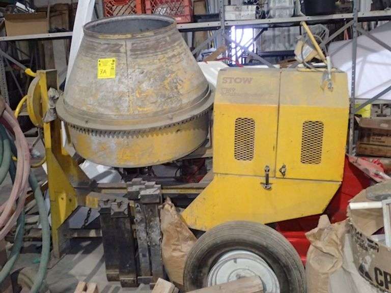 Stowe Model CM9 Portable Concrete Mixer