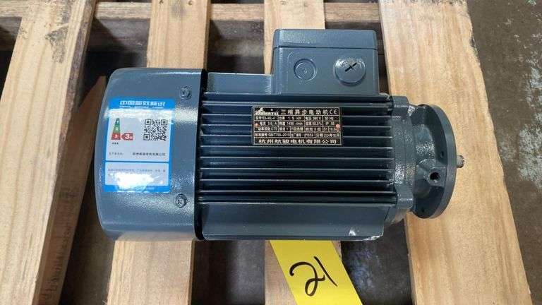 Hangzhou Hengli 1.5 kW Three-Phase Electric Motor, Model Y3-90L-4