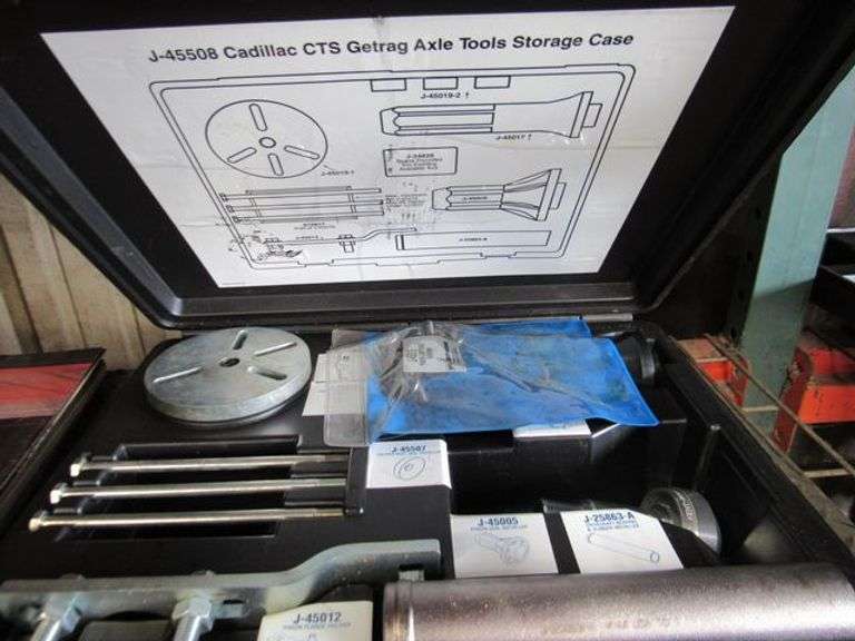 SPX KENTMOORE J45508 CATERA AXLE TOOLS & STORAGE CASE Rosen Systems