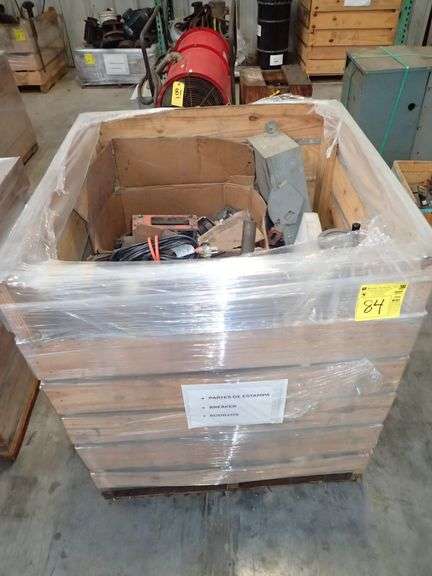 (1) CRATE BREAKER / GAUGES / FITTINGS / HOISTS