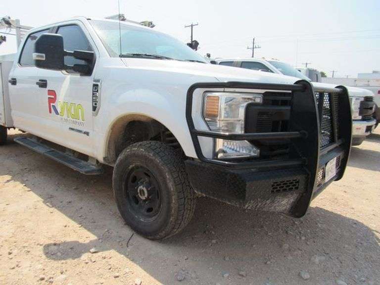 2020 FORD F-350 SUPER DUTY LARIAT 4WD SERVICE TRUCK VIN 1FT8W3BTXLEC19535