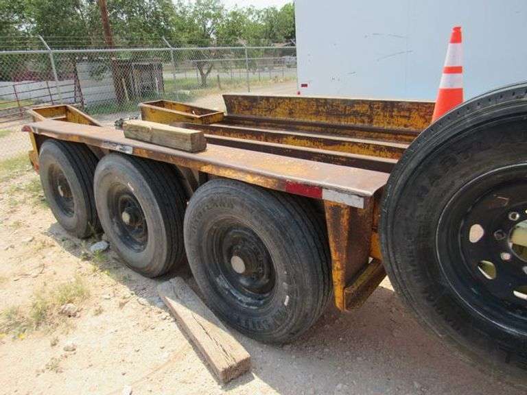 SHOP BUILT 20' HEAVY DUTY TRAILER, VIN 12964L