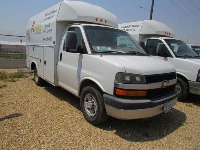2012 CHEVROLET EXPRESS 3500SERVICE TRUCK VIN 1GB0G2CG4C1134884