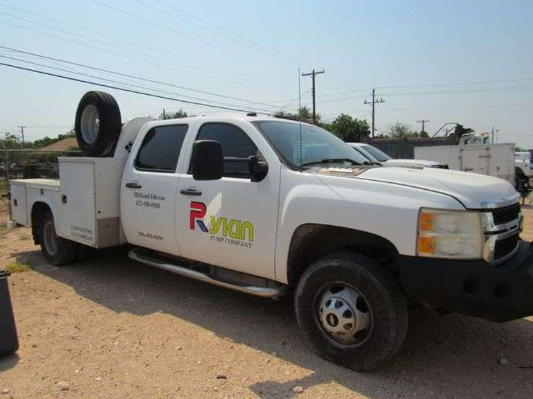 2014 CHEVROLET SILVERADO 3500HD LT 2WD SERVICE TRUCK VIN 1GB4CZC84EF118995