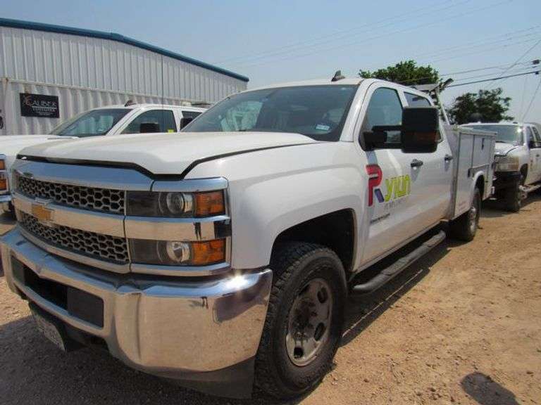 2019 CHEVROLET SILVERADO 2500HD SERVICE TRUCK VIN 1GC1CREG9KF106470
