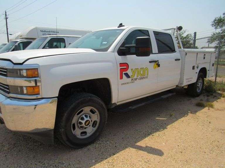 2018 SILVERADO 2500HD CHEVROLET SERVICE TRUCK VIN 1GB1CUEG2JF229663
