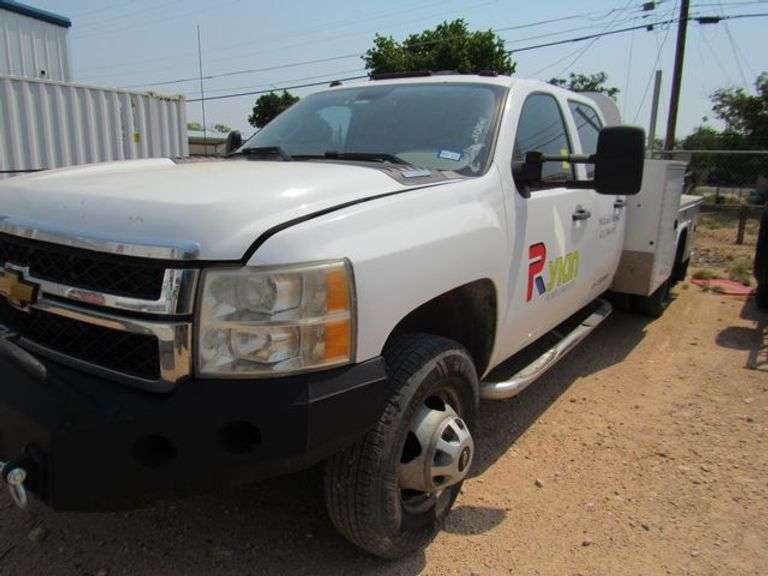 2014 CHEVROLET SILVERADO 3500HD LT 2WD SERVICE TRUCK VIN 1GB4CZC84EF118995