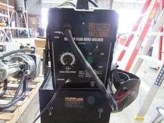 LOT, (1) 90-AMP FLUX WIRE WELDER CHICAGO ELECTRIC, (1) WELDING CART AND (1) NORTHERN INDUSTRIAL WIRE FEED WELDER FLUX CORE 125