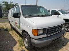 2005 FORD E150 CARGO VAN VIN 1FTRE14W15HB76347