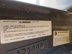2023 LAMAR 14' FLATBED TRAILER VIN 5RVU51429PP12144
