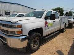 2019 CHEVROLET SILVERADO 2500HD SERVICE TRUCK VIN 1GC1CREG9KF106470