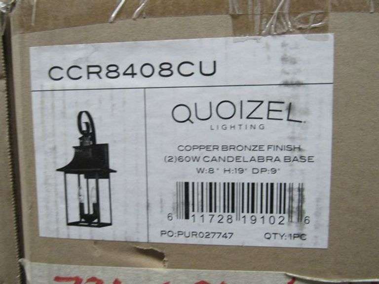 QUOIZEL CCR8408CU (sold 5x the money)